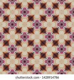Abstract seamless pattern luxury ornament in islamic style. Abstract geometric element arabesque