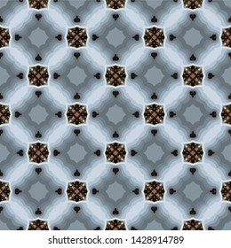 Abstract seamless pattern luxury ornament in islamic style. Abstract geometric element arabesque