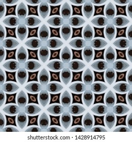 Abstract seamless pattern luxury ornament in islamic style. Abstract geometric element arabesque