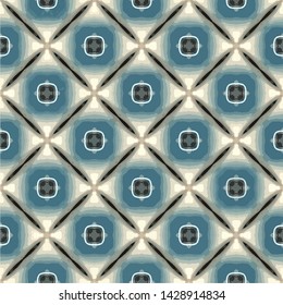 Abstract seamless pattern luxury ornament in islamic style. Abstract geometric element arabesque