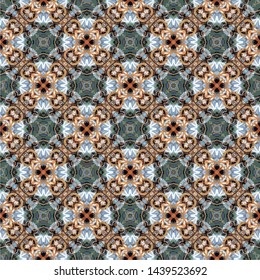 Abstract seamless pattern luxury ornament in islamic style. Abstract geometric element arabesque