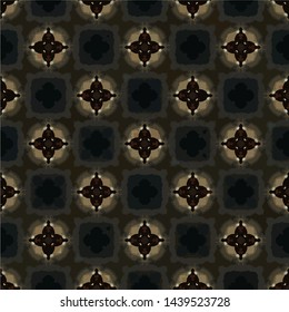 Abstract seamless pattern luxury ornament in islamic style. Abstract geometric element arabesque