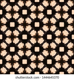 Abstract seamless pattern luxury ornament in islamic style. Abstract geometric element arabesque