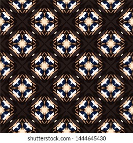 Abstract seamless pattern luxury ornament in islamic style. Abstract geometric element arabesque