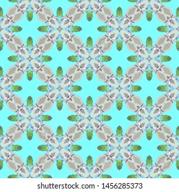 Abstract seamless pattern luxury ornament in islamic style. Abstract geometric element arabesque