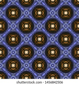 Abstract seamless pattern luxury ornament in islamic style. Abstract geometric element arabesque