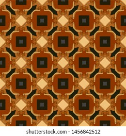 Abstract seamless pattern luxury ornament in islamic style. Abstract geometric element arabesque