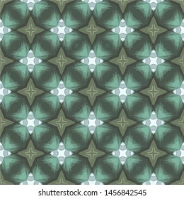 Abstract seamless pattern luxury ornament in islamic style. Abstract geometric element arabesque