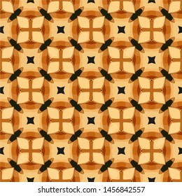 Abstract seamless pattern luxury ornament in islamic style. Abstract geometric element arabesque