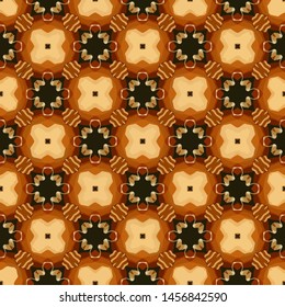 Abstract seamless pattern luxury ornament in islamic style. Abstract geometric element arabesque