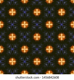 Abstract seamless pattern luxury ornament in islamic style. Abstract geometric element arabesque