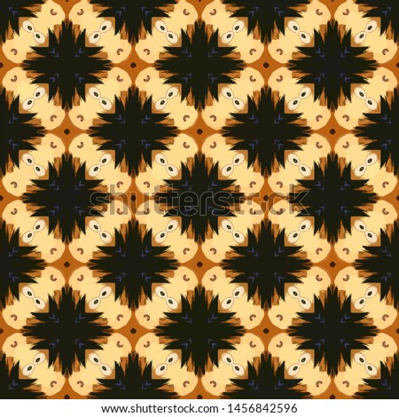 Abstract seamless pattern luxury ornament in islamic style. Abstract geometric element arabesque