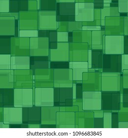 Abstract seamless pattern made up of multi-colored squares. Fashionable texture. Use for design, backgrounds, textiles and 3d models.