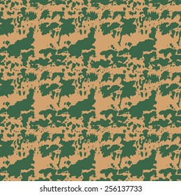 Abstract seamless pattern made of splashed watercolor. Elegant texture.