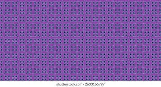 Padrão sem emenda abstrato com ícones de lupa em roxo