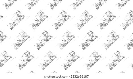 Abstract seamless pattern. Melange textured Modern abstract background with handdrawn strokes for fabric, cards, invitations, books, surface design, posters, banners, packaging Vector
