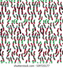 Abstract seamless pattern in memphis style. Hand drawn vintage background. Sketch design for print, home decor, textile, wrapping paper, fashion fabric