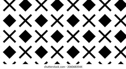 Abstract seamless pattern, minimal geometric background, repeating geometric pattern, graphic modern pattern, black and white pattern background