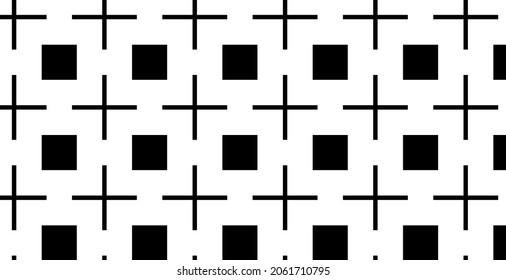 Abstract seamless pattern, minimal geometric background, repeating geometric pattern, graphic modern pattern, black and white pattern background