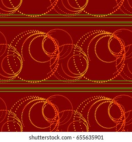 Abstract seamless pattern. Modern color halftone background. Repeating geometric tiles. Vector clip art.