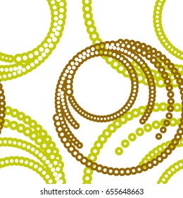 Abstract seamless pattern. Modern color halftone background. Repeating geometric tiles. Vector clip art.