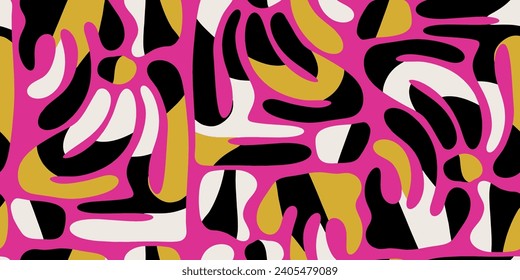 Abstract seamless pattern. Modern design template.
