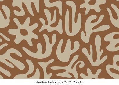 Abstract seamless pattern. Modern design template.