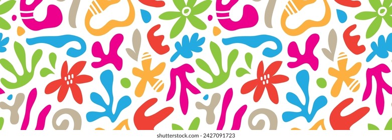 Abstract seamless pattern. Modern design template.