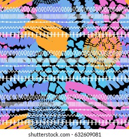 Abstract seamless pattern. Modern fashion design. Vector illustration. Good for textile design or wrapping.