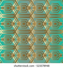 Abstract seamless pattern. Modern geometric background.