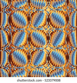 Abstract seamless pattern. Modern geometric colorful  background.