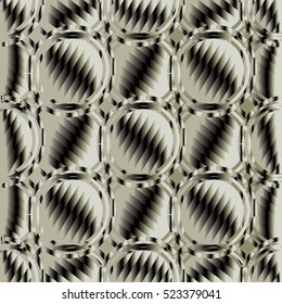 Abstract seamless pattern. Modern geometric background.