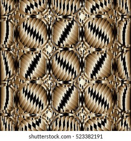 Abstract seamless pattern. Modern geometric futuristic  background.