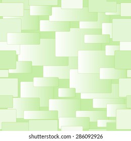 Abstract seamless pattern. Modern geometrical background in green and light green colors. Graphic style for wallpaper, wrapping, fabric, background design, apparel, other print production. Vector
