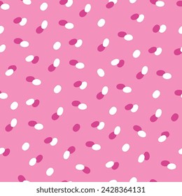 abstract seamless pattern. modern halftone dots in a minimalist style. fashionable, simple background, hand-drawn. for print, social media, paper, banner, postcard. art vector illustration. barbie 