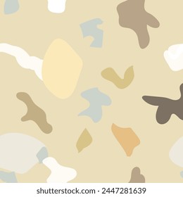 Abstractas patrón sin fisuras en estilo simple moderno. Naturaleza tropical inspirada. Diseño para envolver papel, Fondo de pantalla, telas y prendas de moda. 
