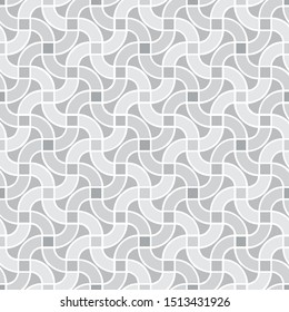 Abstract seamless pattern. with modern style motifs in gray and white lines. wallpaper