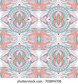 Abstract seamless pattern in modern style. Vector illustration.