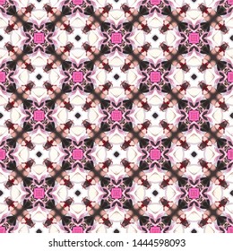 Abstract seamless pattern modern stylish abstract texture. Stylish fabric print with ethnic ornate design