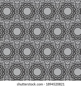 Resumen Patrón sin inconvenientes. Textura moderna y elegante. Composición de formas caóticas. Para imprimir, textil, embalar, papel pintado, sitio web. Sencillo dibujo digital con mandalas.