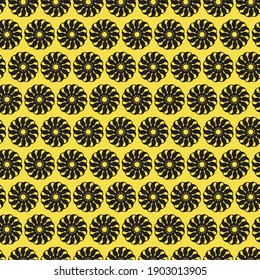 Resumen Patrón sin inconvenientes. Textura moderna y elegante. Composición de formas caóticas. Para imprimir, textil, embalar, papel pintado, sitio web. Sencillo dibujo digital con mandalas.
