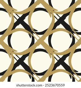 Abstract seamless pattern. Modern stylish texture. Repeating geometric tiles with linear striped