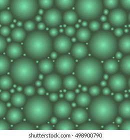 Abstract seamless pattern of molecules ,drops for glass textures Wallpaper, fabric.Vector illustration
