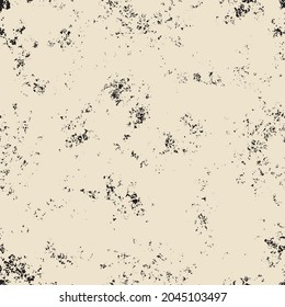 Abstract seamless pattern with monochrome noisy texture in a grunge style. Repeating vector background, graphic print for Wallpaper, wrapping paper, fabric, clothes