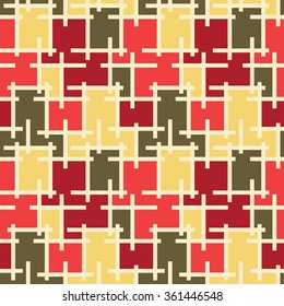 Abstract seamless pattern mosaic background. Vector illustration eps
