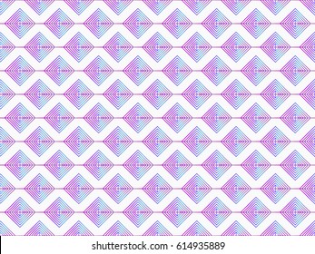 Abstract seamless pattern. Neon gradient in the style of the 80s. Vector illustration 