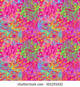 Abstract seamless pattern for new design work with handmade doodle. Zentangle inspired art style.