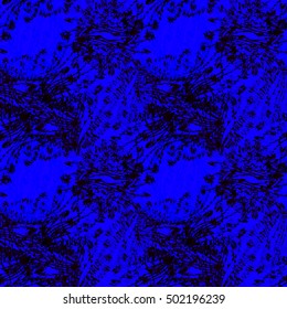 Abstract seamless pattern for new design work with handmade doodle. Zentangle inspired art style.