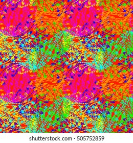 Abstract seamless pattern for new design work with handmade doodle. Zentangle inspired art style.