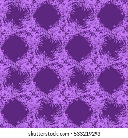 Abstract seamless pattern for new design work with handmade doodle. Zentangle inspired art style.